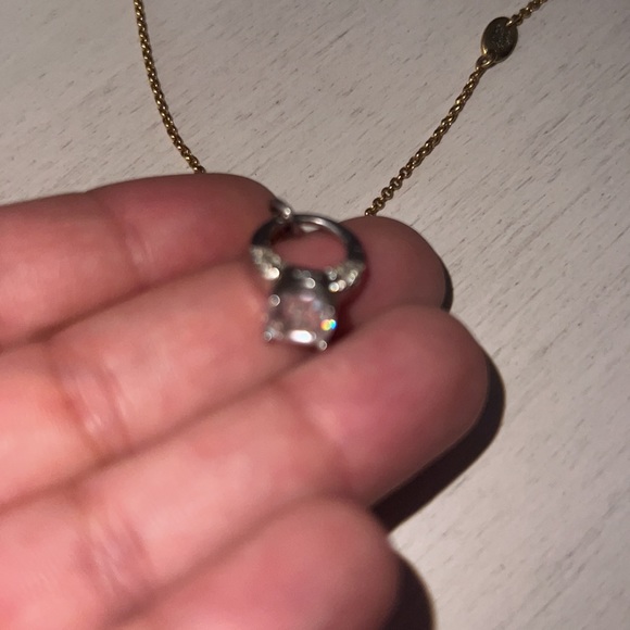 Juicy couture necklace with engagement ring charm - Picture 2 of 5